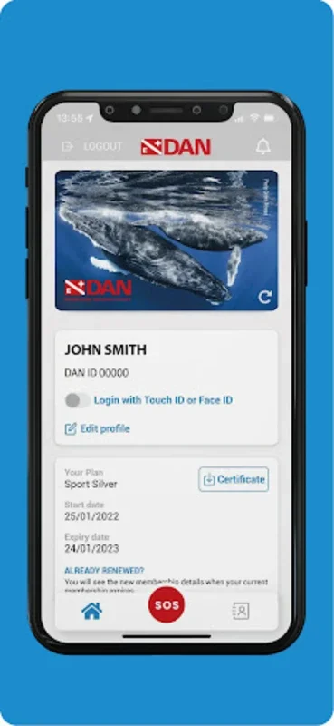 DAN Europe for Android: Ensuring Dive Safety