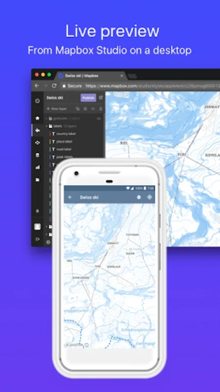 Mapbox Studio Preview for Android: Mobile Map Customization