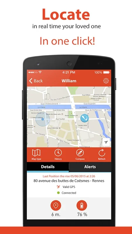 Weenect for Android - Keep Your Loved Ones Safe