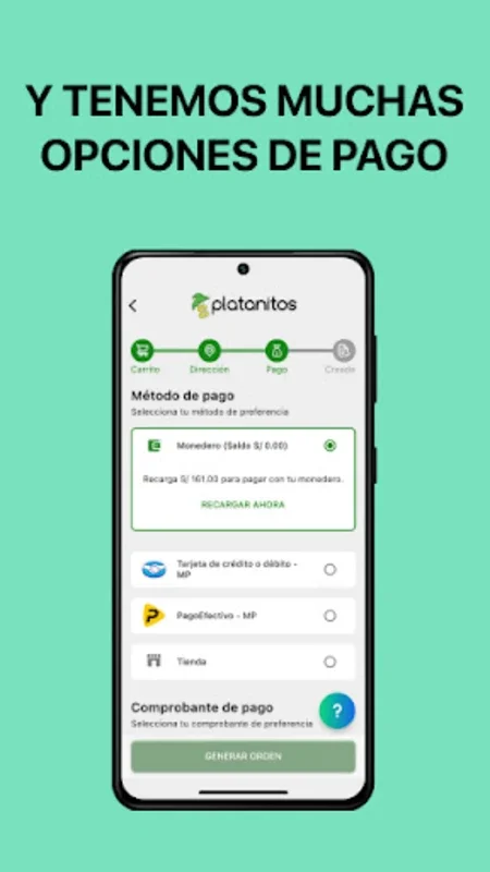 Platanitos for Android - Seamless Shopping Experience