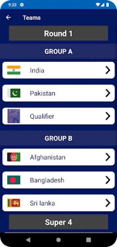 Asia Cup 2022 Prediction :Live for Android - Live Scores & Insights