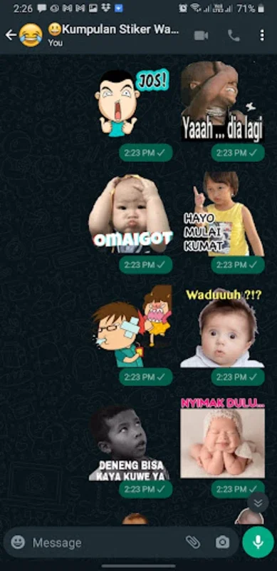 Kumpulan Stiker WA Lucu for Android - Add Fun to Your Chats