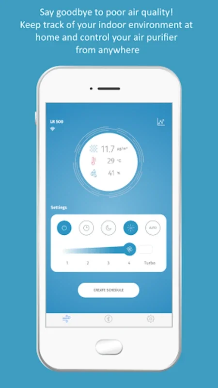 FreshHome for Android - Ideal for Indoor Air Quality Control