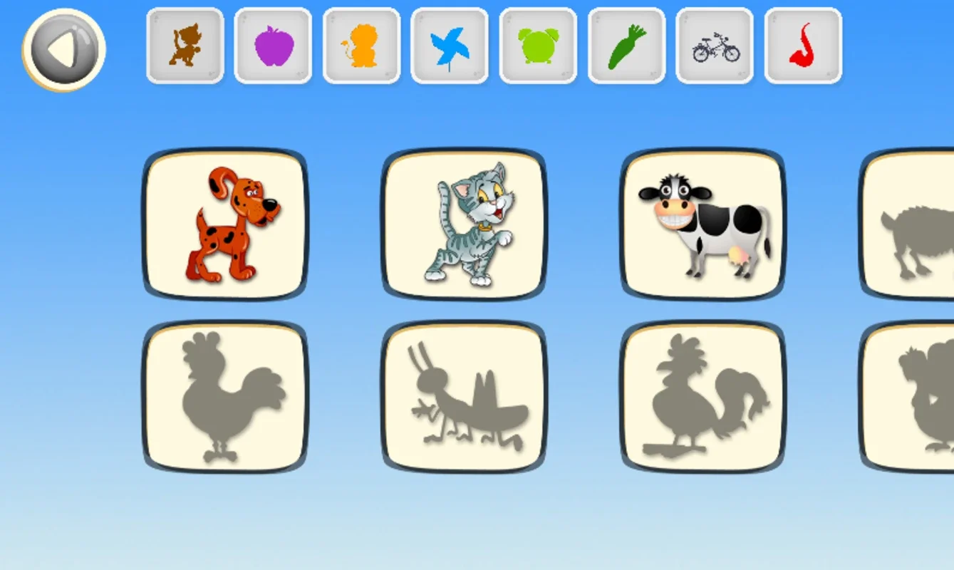 MatchingForKidsLiteLA for Android - Enhance Kids' Memory