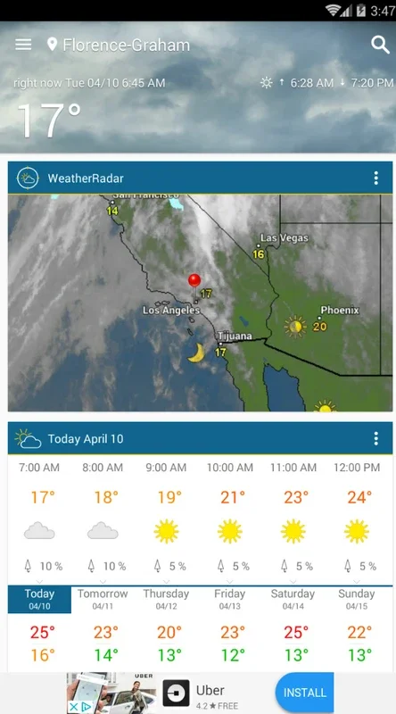 Weather & Radar for Android - Get Accurate Weather Info