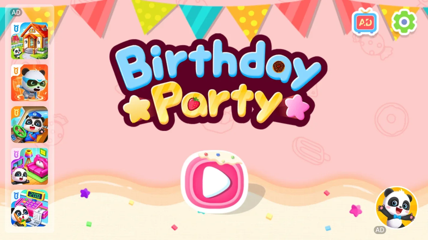 Baby Panda's Birthday Party for Android - Fun Celebration