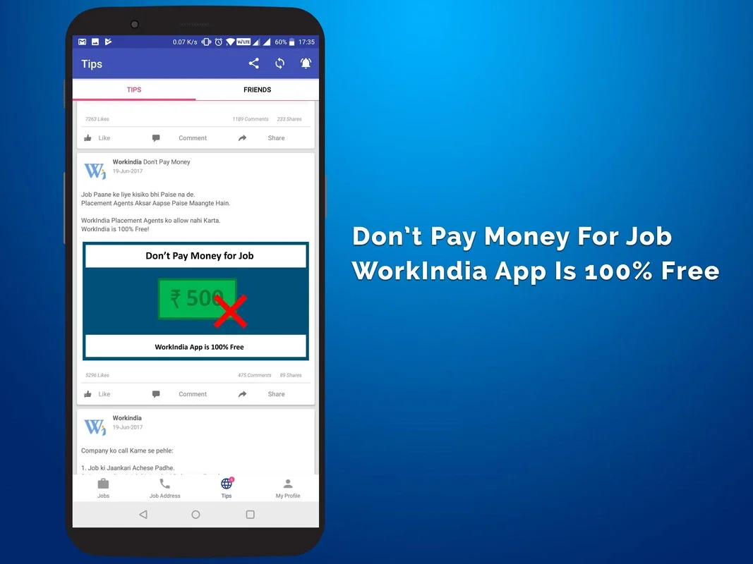 WorkIndia for Android - Find Jobs in India