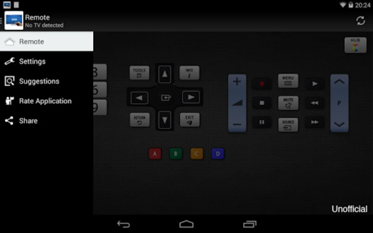 Sam Remote TV for Android - Control Your Samsung TV Effortlessly