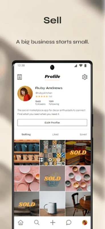 Narchie for Android - Explore Unique Homeware Styles