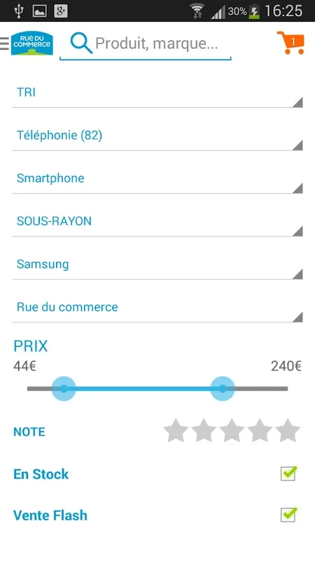 Rue du Commerce for Android - Shop 3M+ Products Easily