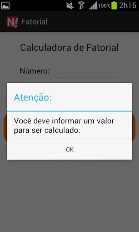 Calculadora Fatorial for Android - Accurate Factorial Calculator