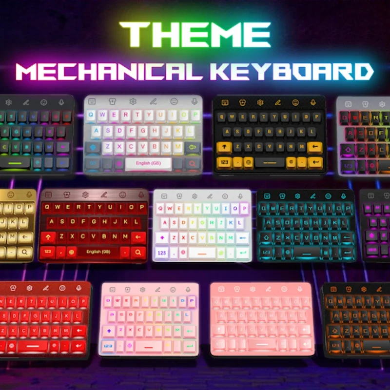 Mechanical Keyboard for Android - Authentic Typing Experience