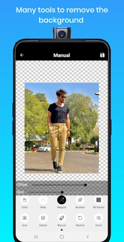 Background Eraser + Changer for Android - Precise Editing