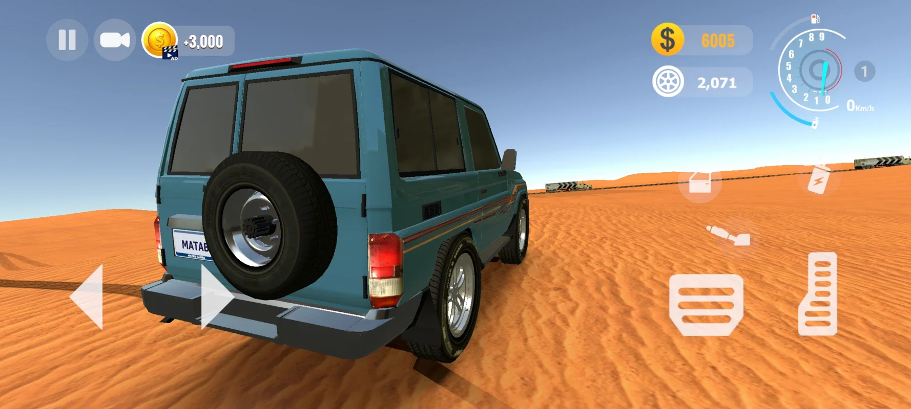 Hajwala & Drift Online for Android - Drive 4x4s in Different Settings