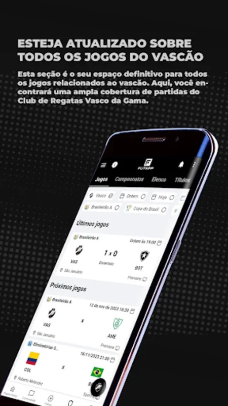 Vasco | FutApp for Android - Download the APK from AppHuts