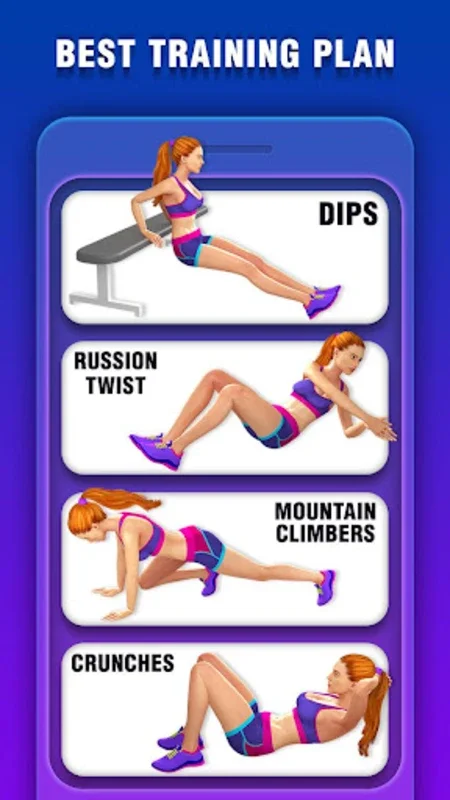 Fat Burning Workout for Women on Android - No Equipment Needed