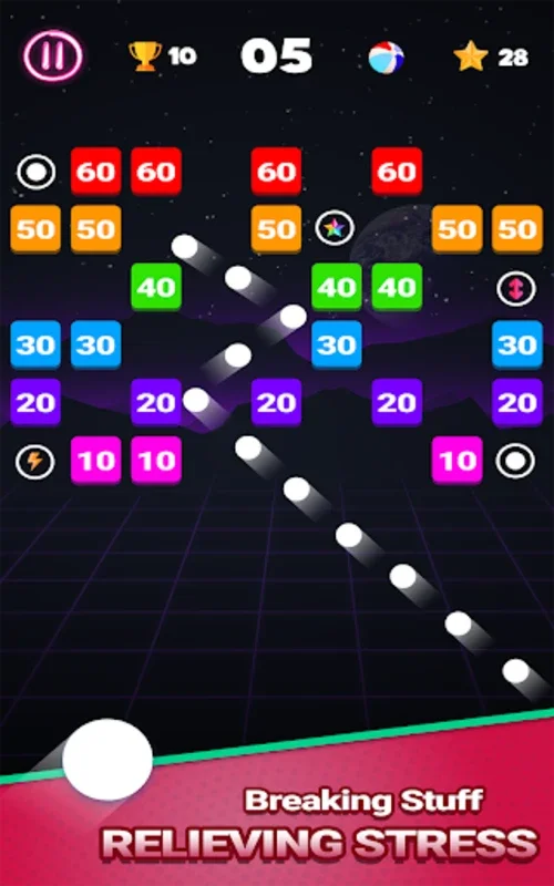 Balls Brick Breaker for Android - Free Arcade Game with One-Finger Control