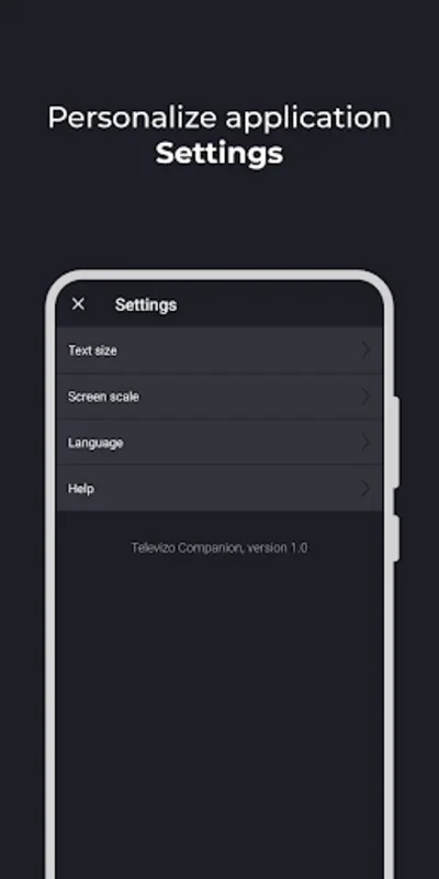 Televizo Companion for Android - Manage Account Easily