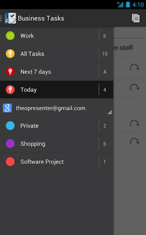 Business Tasks for Android: Efficient Task Management