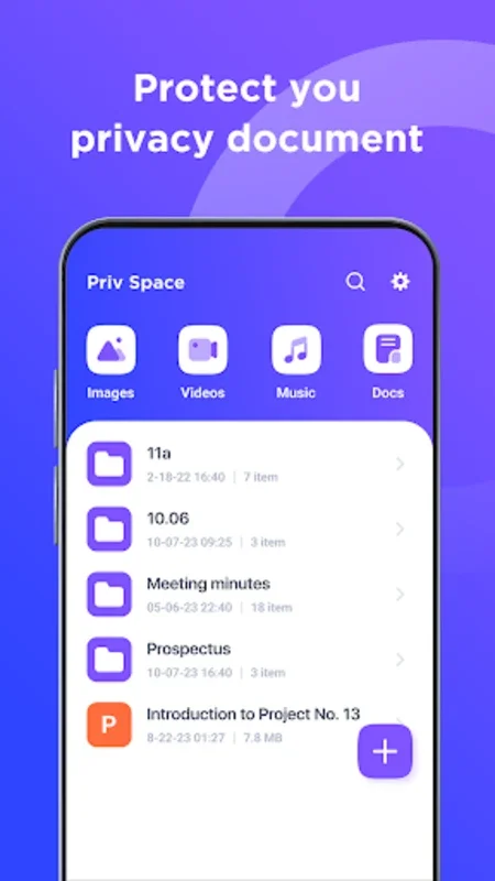 Priv Space for Android - Secure Your Private Files