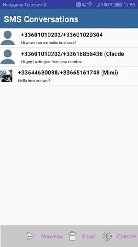 Swumber for Android - Manage Multiple Phone Numbers Easily