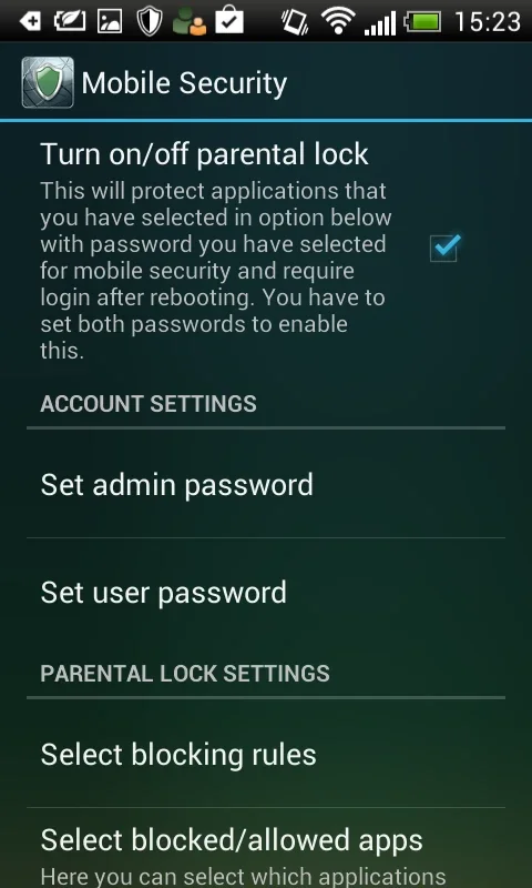 Mobile Security for Android - Comprehensive Protection