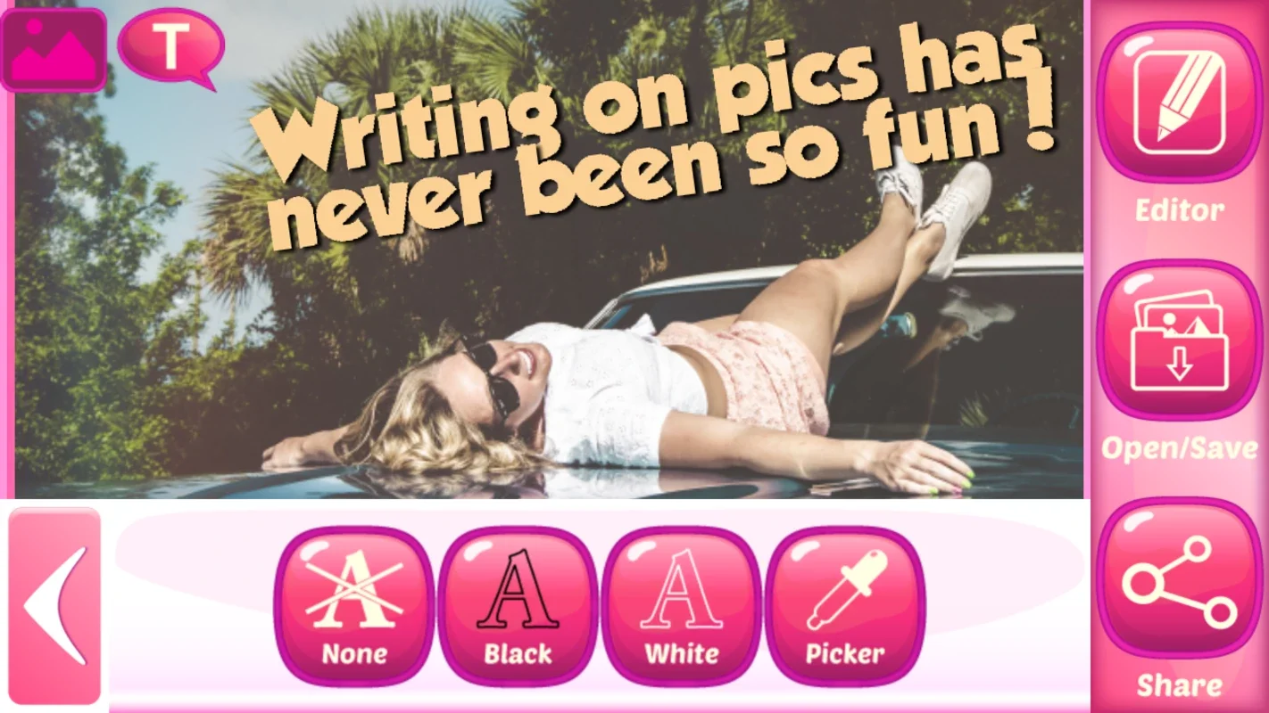 Photo Writer Editor for Android: Add Text to Photos Creatively