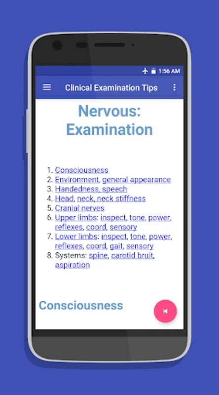 Clinical Examination Tips for Android: Valuable Guidance