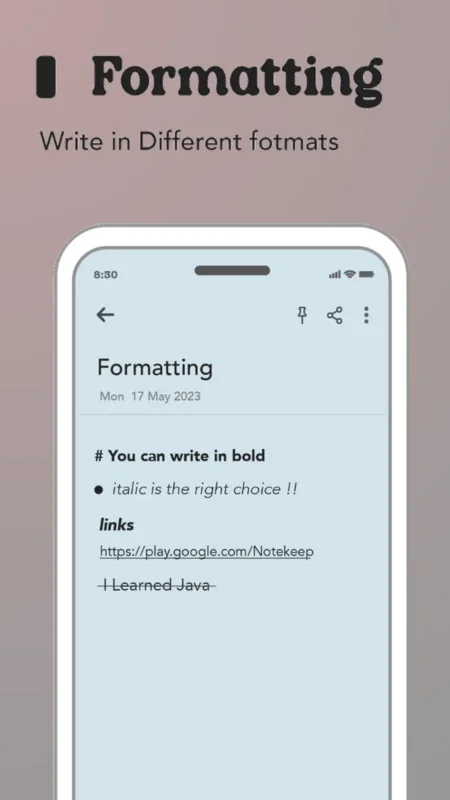 Notes keep and Lists for Android: Organize Tasks and Ideas