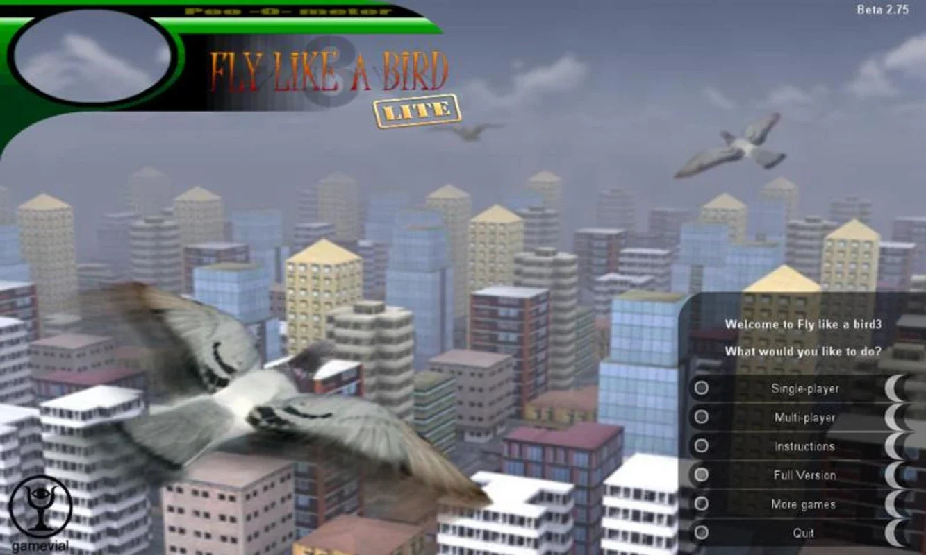 Fly like a bird 3 lite for Android - Thrilling Flight Experience