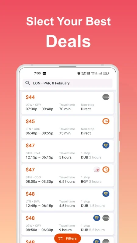 HotelBook : Compare Hotel Prices for Android - Save on Trips