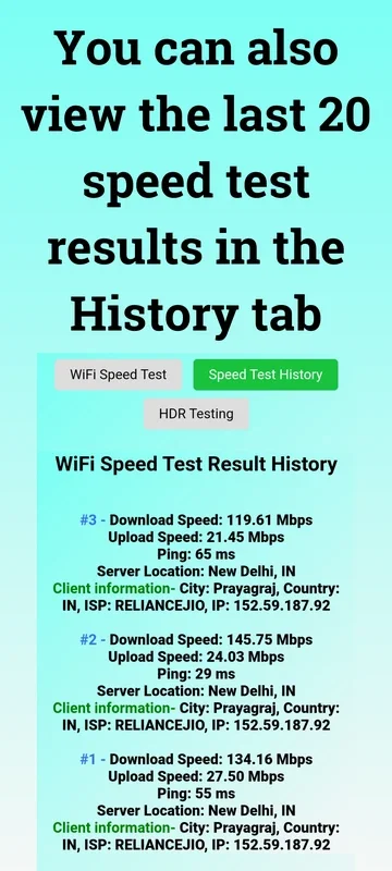 Wifi Speed Test - A Network Speed Test Tool for Android