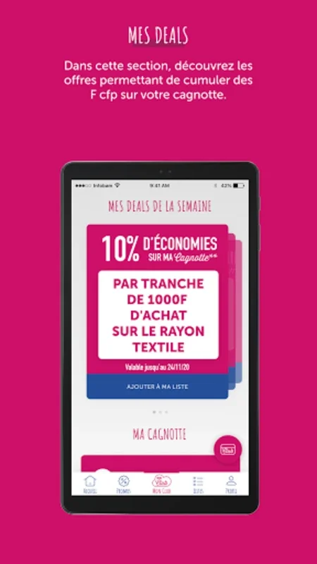 Mon Club - Nouvelle-Calédonie for Android: Enhance Shopping