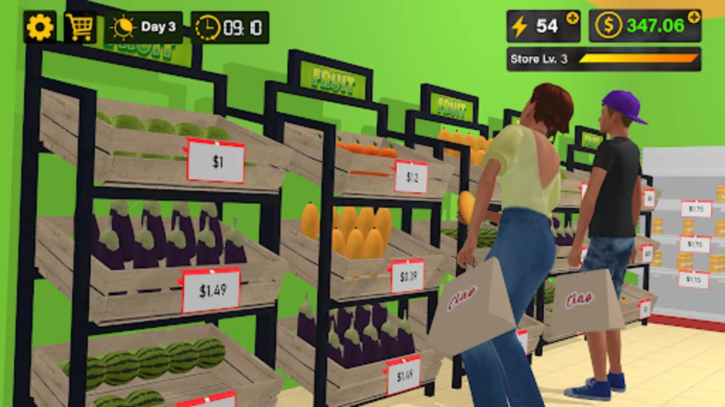 My Supermarket: Simulation 3D on Android - Manage Your Virtual Store