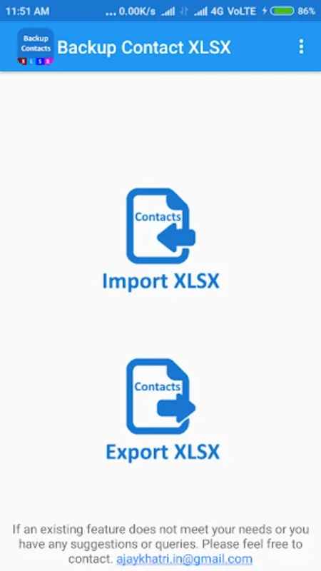 Backup Contact To XLSX for Android: Simplify Contact Management