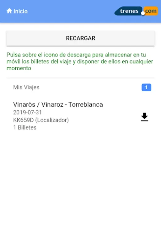 Trenes.com Billetes tren y AVE for Android - Best Train Tickets & Mobile Booking