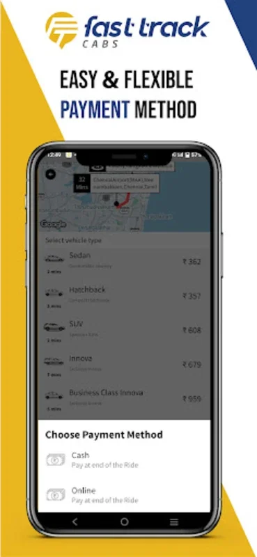 Fasttrack for Android - Reliable Taxi Booking App