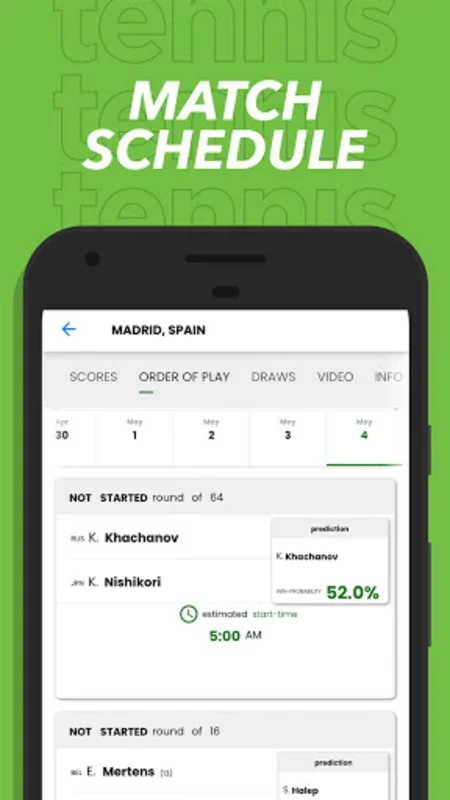 Tennis on Android - Stay Informed with Live Scores