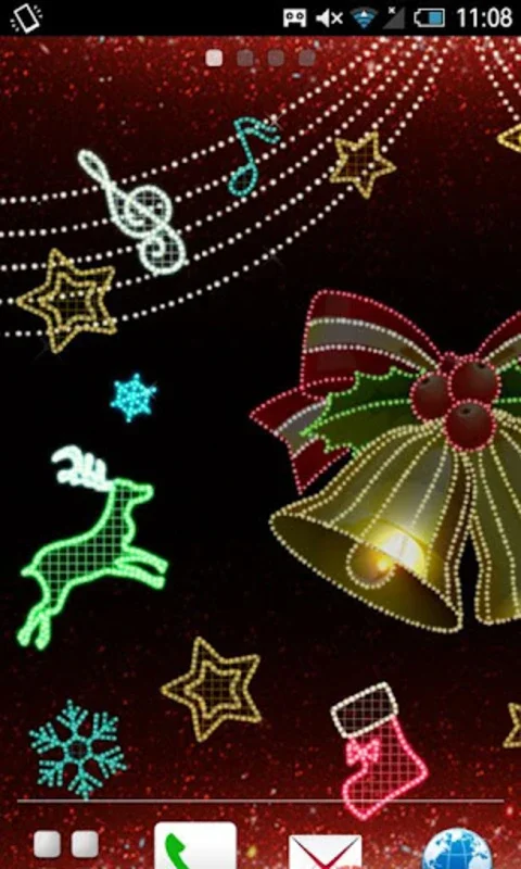 Twinkle Christmas for Android - Enchanting Live Wallpaper