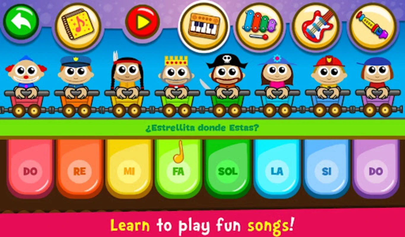 Funny Pinao for Android - Immersive Music Learning