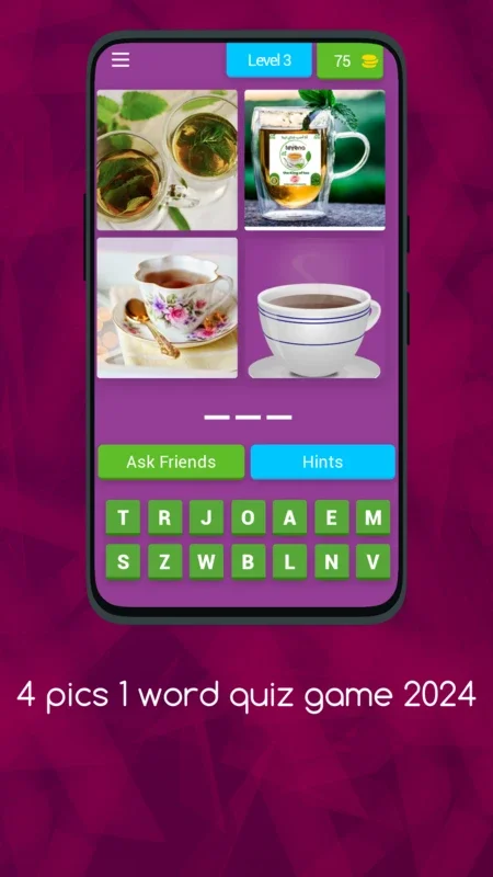 4 Pics 1 Word Quiz Game 2024 for Android - A Brain - Teasing Adventure