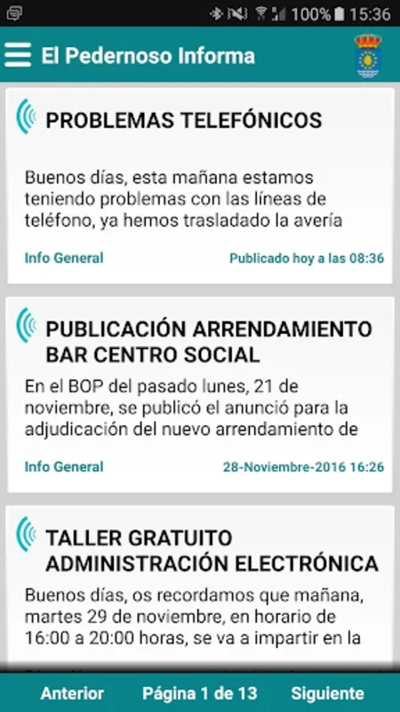 El Pedernoso Informa for Android - Stay Informed