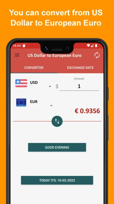 US Dollar to European Euro for Android - Convert Currencies Easily