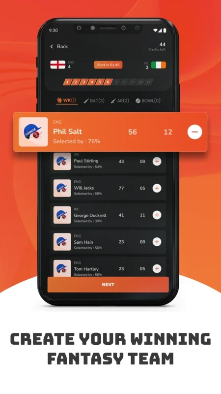 Six Dreams for Android - Unparalleled Fantasy Sports