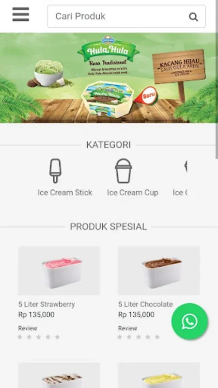 CampinaMobile for Android - Seamless Ice Cream Shopping