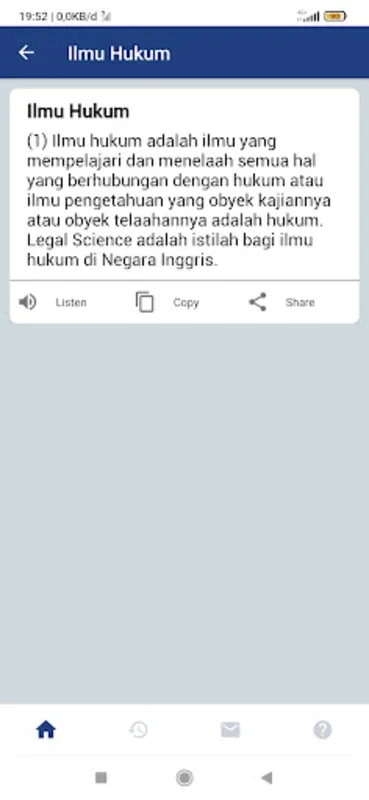 Kamus Istilah Hukum for Android - Simplify Legal Terms