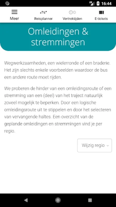 Arriva for Android - Navigate Netherlands with Real-time Public Transport