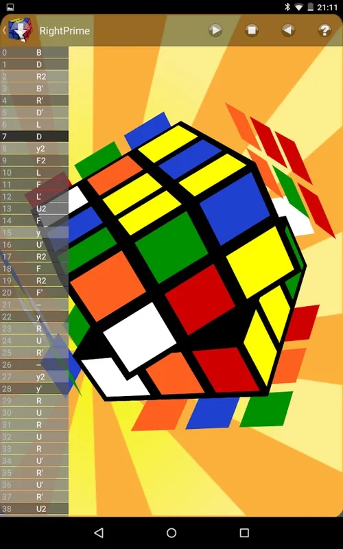 RightPrime for Android: Master Rubik's Cube Tricks