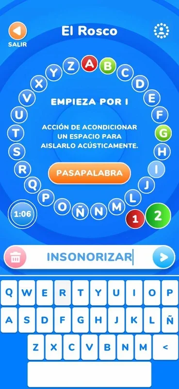 Pasapalabra: Android's Engaging Words Quiz Game