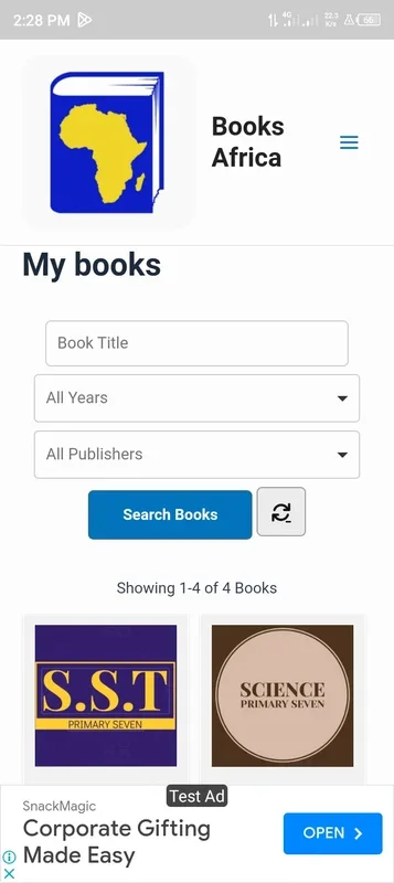 Books Africa for Android - Rich Reading Experience